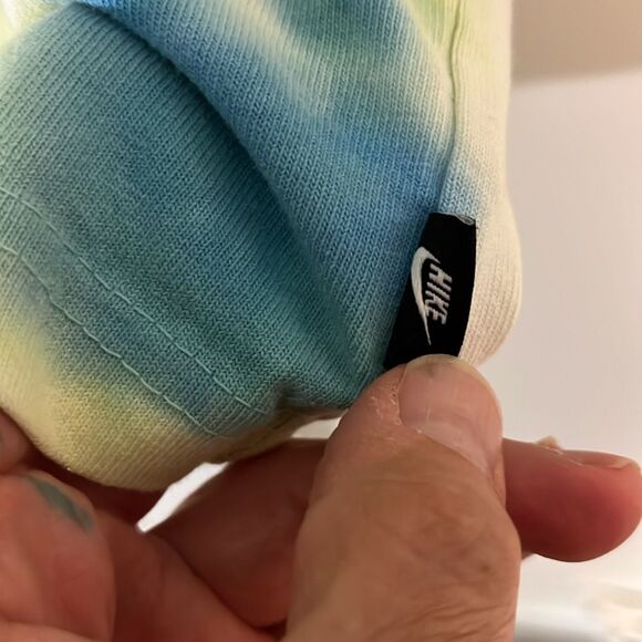 Nike Mens Loose Fit Travis Scott Center Swoosh Tie Dye Heavyweight Tee T-Shirt S - Picture 4 of 4